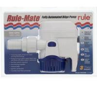 Rule Mate RM500B Bilge Water Pump 500GPH 12V Automatic Level Sensing Boat MD