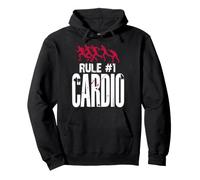 Rule Number One Cardio Zombie Apocalypse Running Pullover Hoodie