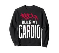 Rule Number One Cardio Zombie Apocalypse Running Sweatshirt
