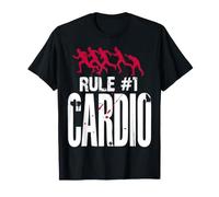 Rule Number One Cardio Zombie Apocalypse Running T-Shirt