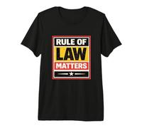 Rule of Law Matters Choose Democracy Not Anarchy Ice Premium T-Shirt
