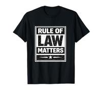 Rule of Law Matters Democracy Not Anarchy Support Ice T-Shirt