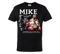 Rule Out HerrenT-Shirt. Mike Tyson. Boxing Champion. Boxing. Iron Mike. Casual Wear (Size Small) Black