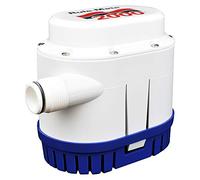 Rule Rule-Mate Automated Bilge Pump, White, Submersible, Metal & Plastic, Boating Bilge Pumps, 2.75 Inches, 110V AC