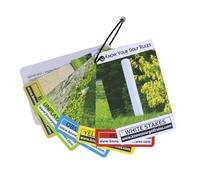 Rule Tags for Your Golf Bag - Golf's Most Common Rules Made Easy | Updated with Current Rules | Golf Bag Accessory | On Course Quick Reference | Golf Gift | in Compliance with Current USGA Rules