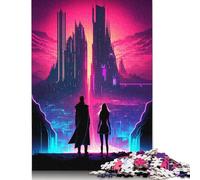 Rule The Future Together Puzzles 1000 Pieces Wood Puzzles For Adults Teenagers Teenager Man Woman Gift 1000pcs (75x50cm)