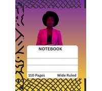 Ruled Note Book - sunflower decorated (Alphabet Coloring Series)