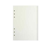 Ruled Paper a 5 Graph Refill Paper 80 Sheets 6 Hole Replacement Sheet for Note Sketching Drawing