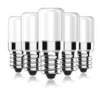 RuLEDne Fridge Bulb E14 LED 2700K, 2W / 170LM Light Bulb Replacement 20W Halogen Lamps, E14 Small Edison Screw Lamps, No Dimmable, Pack of 5