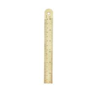 Ruler 15 cm brass house doctor SINGLE PIECES