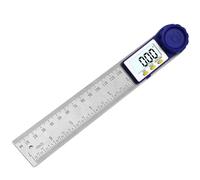 Ruler, Digital Angle Finder Protractor, Stainless Steel Scales Angle Ruler, Digital Goniometer Measuring Tools for Woodworking, Carpenter(8.6in)