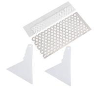 Ruler DIY Alignment Repair Tools Square Round Diamonds Accessory High Quality Stainless Steel Tool for DIY Enthusiasts Adults Kids