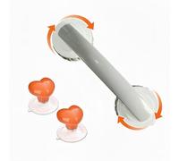 Ruler Grip Double Suction Cup,Quilting Ruler Handle Grip,Quilting Tools Suction Handle,Sewing Tools Contain 1 Large,2 Small,48 Pieces Non-Slip Rings and DIY Stickers