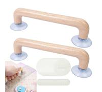 Ruler Grip Suction Cup - Template Guide Handle, Quilting Grip Tool for Fabric Cutting, Binding, Crafting, Clothing Projects, Adult Beginner DIY Project, Sewing Workshop Accessory