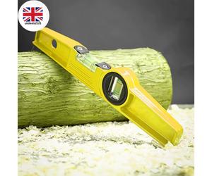 RULER LEVEL TWO LINES 25CM MAGNETIC SCAFFOLDERS SPIRITPORTABLE TOOL Free UK Post
