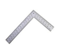 Ruler Mini Stainless Steel L-Shaped Double-Sided Precision Scale Ruler - High-Accuracy Measuring Tool For Leather Design, Metal Material(L)