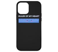 Ruler Of My Heart Cute Kawaii Math Pun Geometry Arithmetic Case for iPhone 12 mini