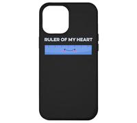 Ruler Of My Heart Cute Kawaii Math Pun Geometry Arithmetic Case for iPhone 12 Pro Max