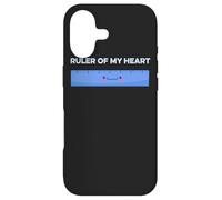 Ruler Of My Heart Cute Kawaii Math Pun Geometry Arithmetic Case for iPhone 17