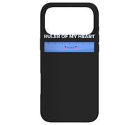 Ruler Of My Heart Cute Kawaii Math Pun Geometry Arithmetic Case for iPhone 17 Pro Max