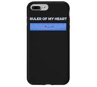 Ruler Of My Heart Cute Kawaii Math Pun Geometry Arithmetic Case for iPhone 7 Plus/8 Plus