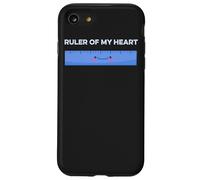 Ruler Of My Heart Cute Kawaii Math Pun Geometry Arithmetic Case for iPhone SE (2020) / 7/8