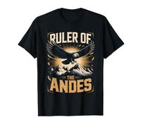 Ruler of the Andes Condor Raptor Birdwatching Value Graphic T-Shirt