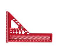 Ruler Tool for Woodworking,Multi-Angle 3D Measuring Ruler Triangle - Miter Layout Square Protractor High Precision Measuring Tool for Engineers