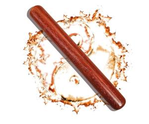 rulers， Tai Chi Ruler Mahogany Multiple Sizes for Beginners Qigong Kung Fu(50 * 4.0cm)