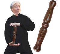 rulers， Tai Chi Ruler Taiji Stick 32x4.5 cm Solid Wood