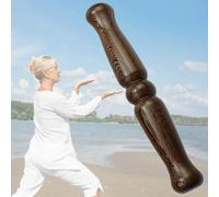 rulers， Wooden Tai Chi Ruler Stick Multiple Sizes(42cm)