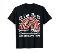 Rules Don't Apply to Me Youngest Sister 3 Sisters Matching Value Graphic T-Shirt