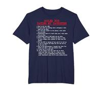 Rules for Dating My Daughter Tee Dating Tshirt T-Shirt, Men's Big and Tall, Navy Blue, 2X Tall
