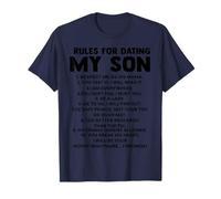 Rules for Dating My Son Funny Mom Loves Her Son Mother's Day T-Shirt