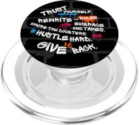 Rules for Life Street Style | Urban Motivation Graffiti PopSockets PopGrip for MagSafe