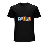 Rules Ian Brown Men's Black T-Shirt Unisex Tee XL