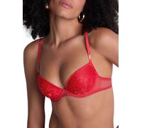 Rules of Attraction Moulded Push Up Bra Aubade Red 34A
