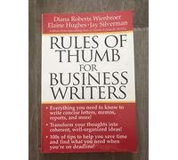 Rules of Thumb for Business Writers