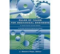 Rules of Thumb for Mechanical Engineers