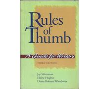 Rules of Thumb: Guide for Writers