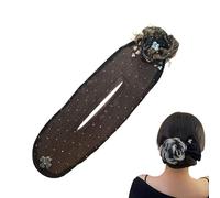 Rullo Flessibile - Fiori Antiscivolo Strumento Capelli Ragazze, Palline Design Floreale, Creatore Easy, Accessorio Capelli Spessi, Struttura Antiscivolo Flessibile | Per Lavoro Scuol