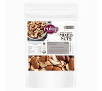 Rulop Mix Nuts 500g: Raw & Unsalted Cashews, Almonds, Walnuts, Brazil Nuts - Nutritious Vegan, Keto, Vegetarian Snack Mix, Bulk Diet Treat & Wholesome Gift Choice