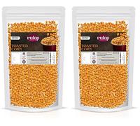 Rulop Toasted Corn 1kg | Salt Flavour | Roasted Salted Corn Nuts Kernels | Premium Fresh Crispy Crunchy Authentic Spanish Savoury Snack | Bulk Resealable Bag (Pack of 2)