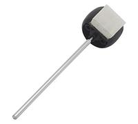 Ruluti 1pc Felt Drum Pedal Beater Handle Drum Beater Percussion Pedal Accessory Pedal Beater Lightweight Felt Handle
