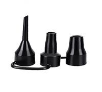 Ruluti 3 Pack Replacement Nozzles Plastic Nozzle Head Air Beds Pump Nozzles Inflatable Air Pump Inflator Adaptor Air Pump Accessory 1