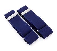 Ruluti Men Adjustable Armband Elastic Shirt Sleeve Garter Bartender Anti-slip Cuff Holder Fashion Arm Band for Party Wedding