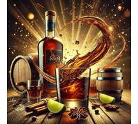 Rum Flavor Concentrate - Vegan - Sasami - 10ml