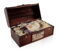 Rum Gift Set - Five Year Aged in Oak Barrels, 70cl / 700ml, 37.5% ABV | Pirate's Grog Alcohol Gift Set, Raisin, Butterscotch & Vanilla Flavours, World Rum Award Winner, Suitable for Cocktails