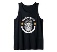 Rum Goes in, Wisdom Comes Out Tank Top