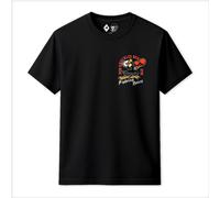 Rum Knuckles Men's Boxing Eagle T-Shirt in Black | Size: Medium Rum Knuckles Black M